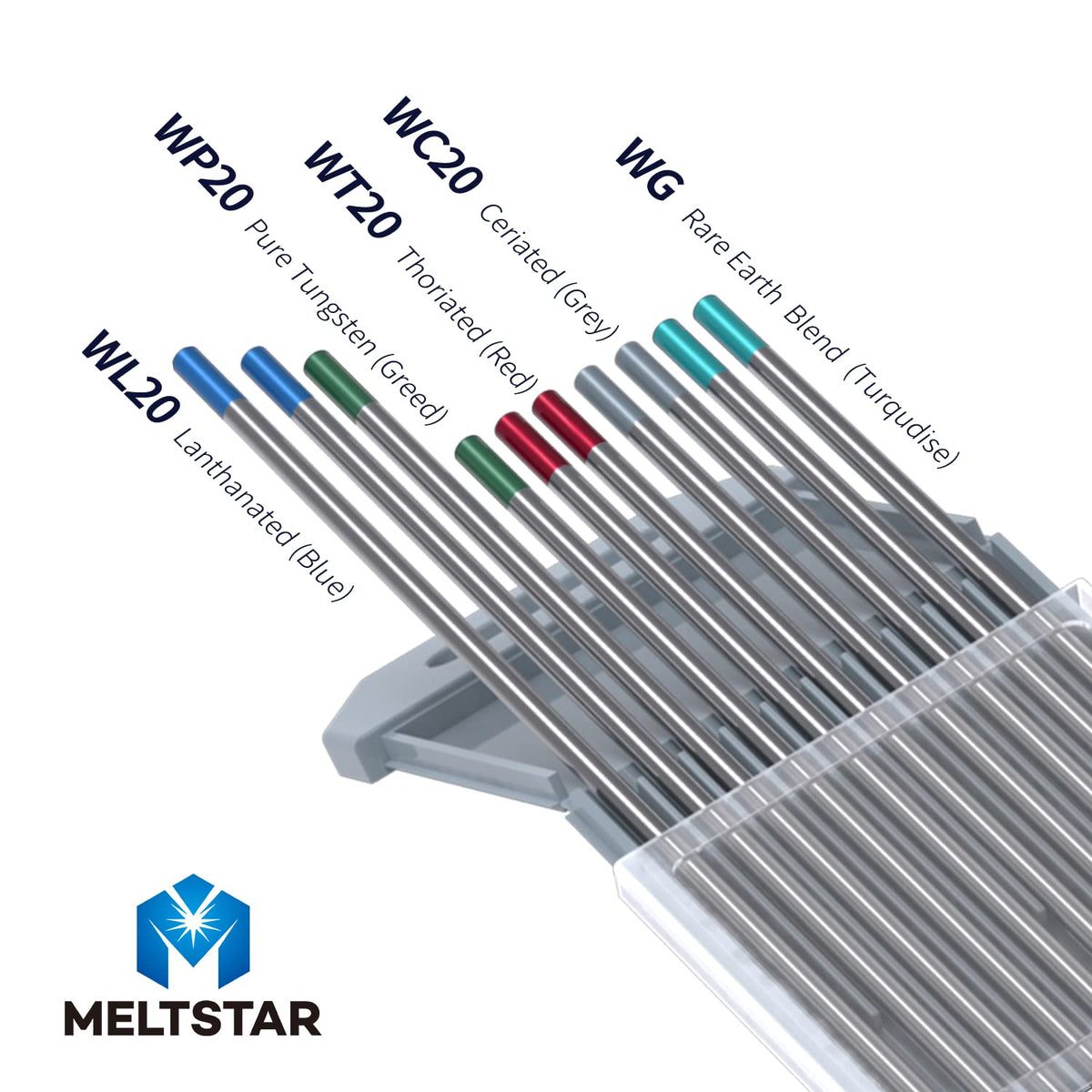 MELTSTAR lanthanated tungsten electrode provides versatile performance for multiple alloys.