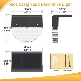 Melunar dusk-to-dawn solar lights turn on automatically for safe night visibility.