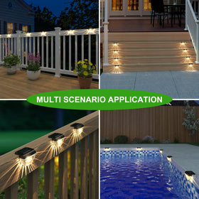 Melunar yard and patio solar light brightens spaces and boosts nighttime safety