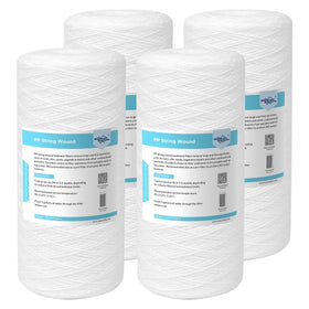 Membrane Solutions 5-micron 10x4.5-inch pre-filter protecting home plumbing by sediment