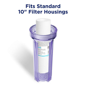 Membrane Solutions in-home filtration setup fits whole-house and under-sink systems