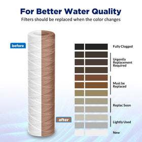 Membrane Solutions NSF-certified material ensures safe filtration.