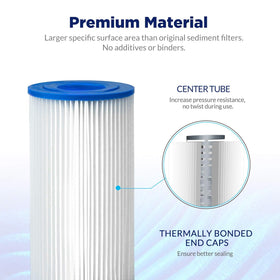Membrane Solutions first-line sediment filter protecting pipes and equipment