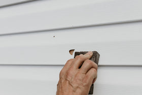 Mendyl paintable white patch lets you color-match your exterior.