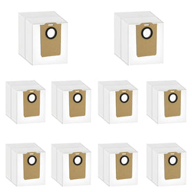 MENGLGUOJI UR3 dust bags 10-pack front view for easy replacement and clean floors