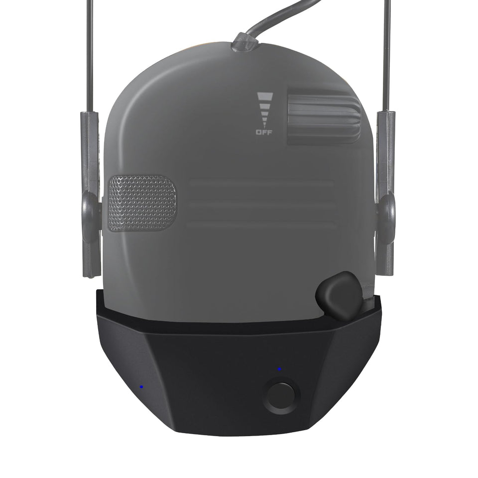 MenLiDa walker-razor-adapter-setup enables wireless listening with Walker's earmuffs.