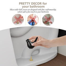 MENNTY bolt cap kit helps maintain clean, rust-free fixtures