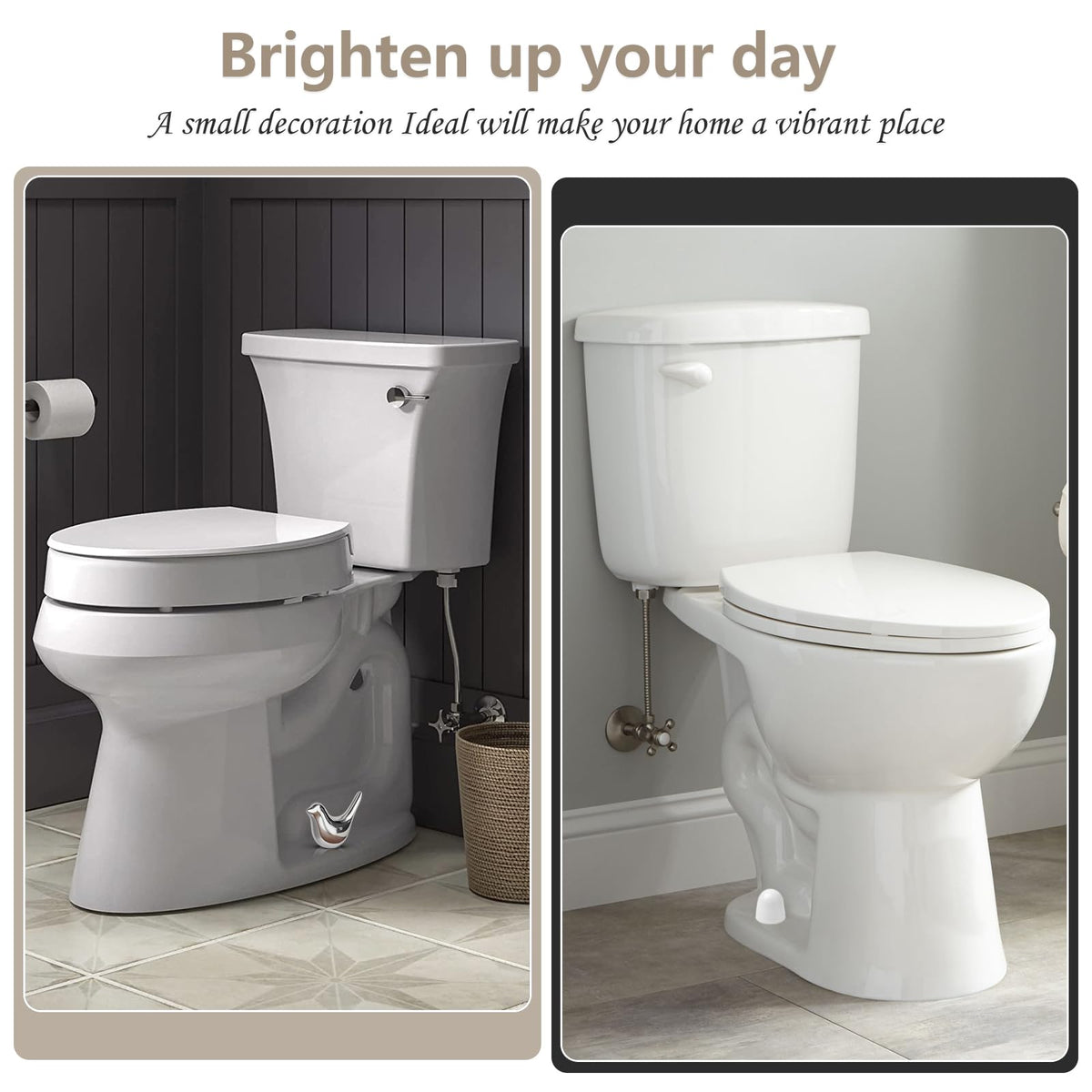 MENNTY decorative bathroom bird set enhances any space