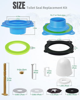 MENNTY elastic wax-backed rubber seal supports a consistent, wobble-free seal.
