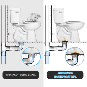 MENNTY flange repair kit with bolts and nuts for quick DIY installation.