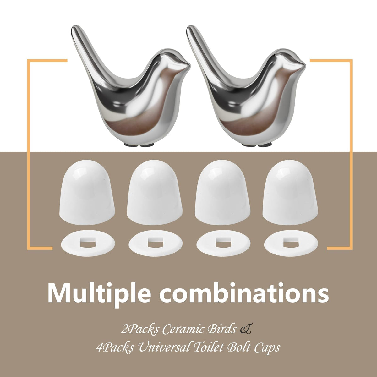 MENNTY packaged bird cap and washers ready for gifting or upgrade
