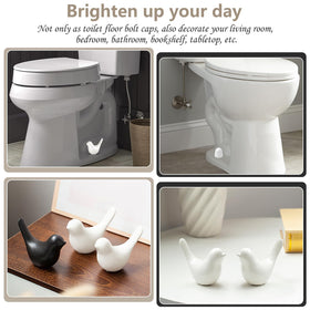 Mennty rust-resistant ceramic bathroom decor for long-lasting shine