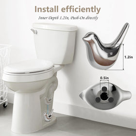 MENNTY universal bolt covers with washers for versatile bathroom use