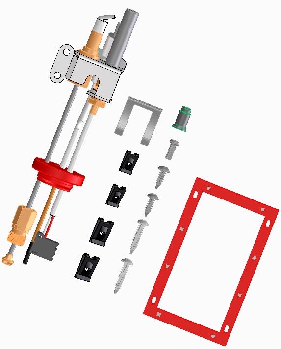MENSI mounting hardware pack for secure installation