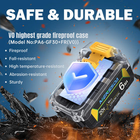 MENSSDA battery withstands 4-meter drops for added resilience