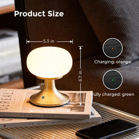 MEORA lamp features stepless dimming for custom brightness