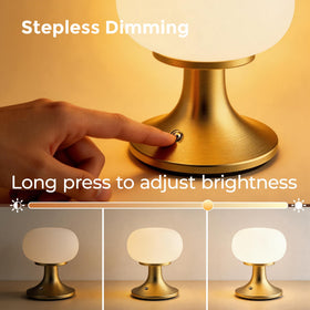 MEORA lamp emits 2700K warm light for cozy spaces