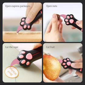 MEOWKIT Cat Paw Box Cutter suitable for office and home use.