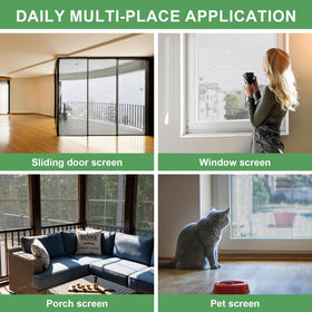 MEQHUO 6-in-1 kit in use with sliding door installation