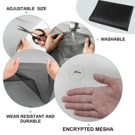 MEQHUO included knife and tape measure for precise cuts