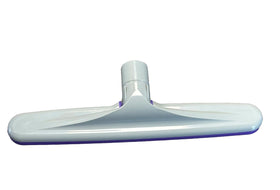 Merchandise Mecca Xover built-in shoe brush agitates carpet fibers.
