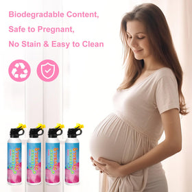 Merear biodegradable corn starch powder detail highlighting safety