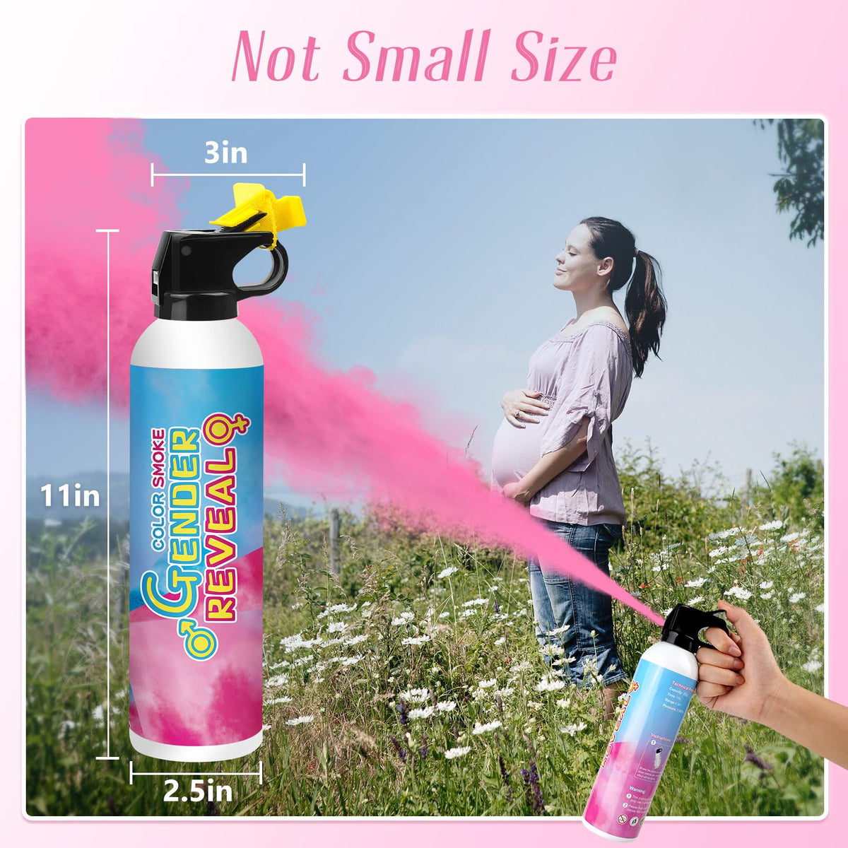 Merear pink dot bottom design adds playful secrecy until reveal