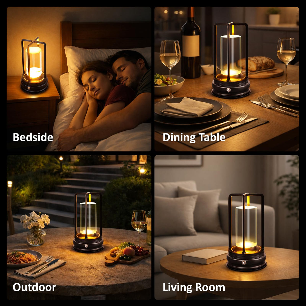 MeRGBWLife lamp demonstrates stepless dimming from 5% to 100% for mood lighting.