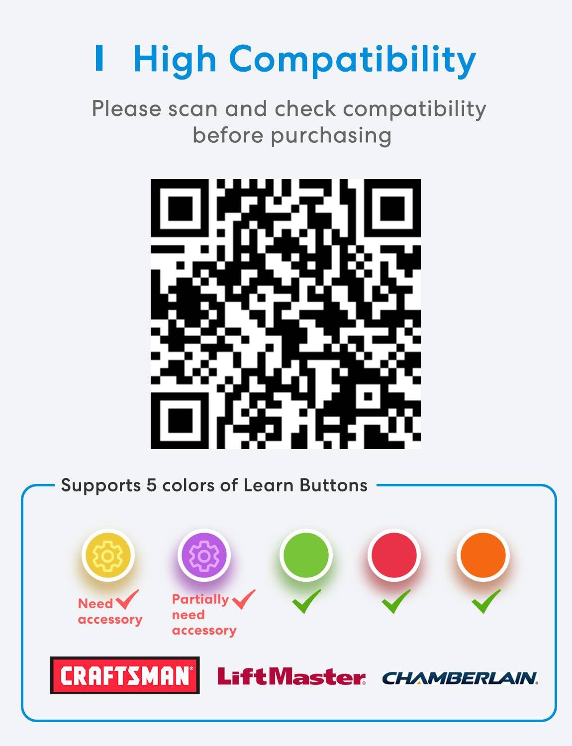 Meross voice control with Alexa and Google Assistant for convenient garage access.