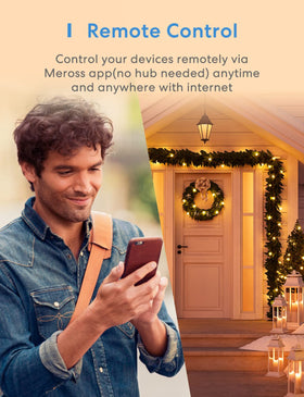 Meross HomeKit and Siri control for outdoor devices