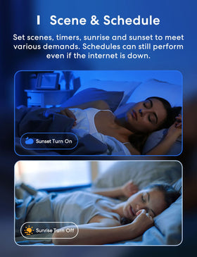 Meross strip works with HomeKit and voice assistants for simple scenes