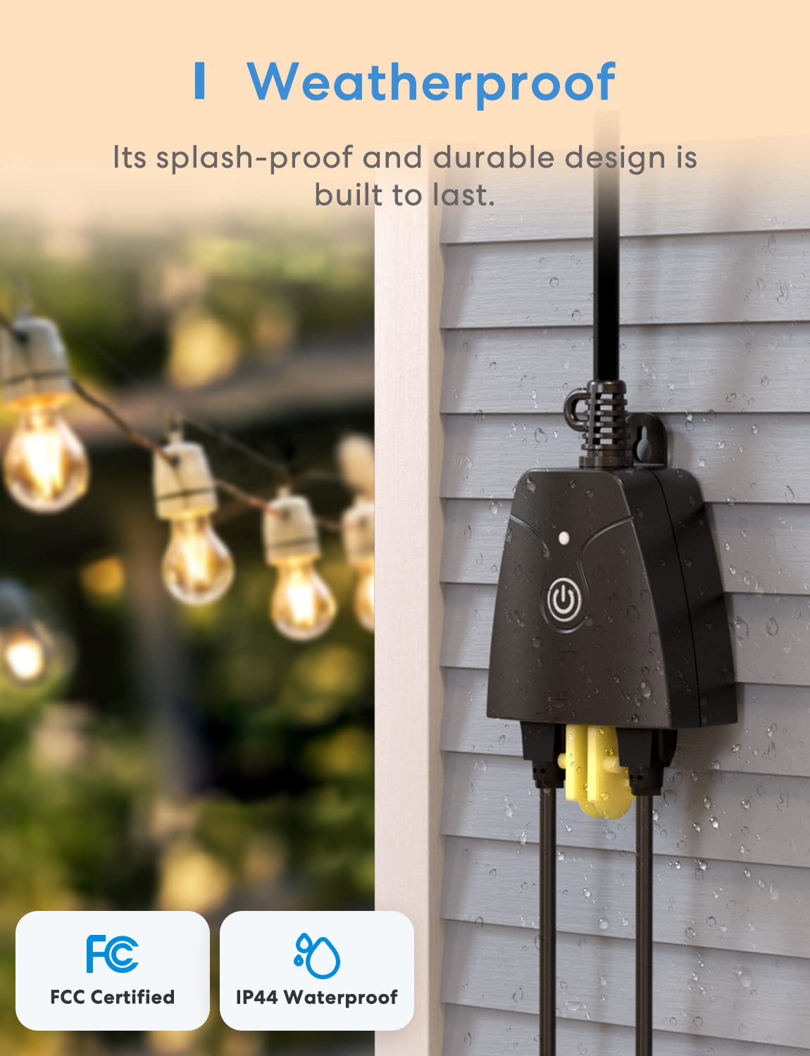 Meross plug with overload protection for safety