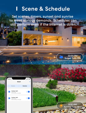 Meross outdoor plug with scheduling and timer features