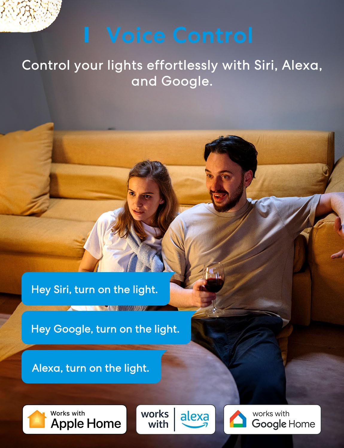 meross Smart Switch 4 Pack app interface shows scheduling and remote control features.