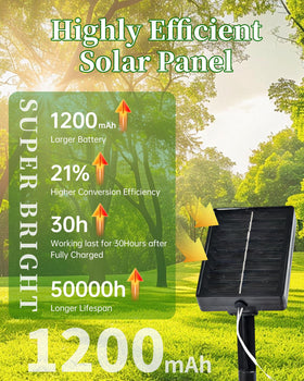 MERRIMAX M Solar Rope Lights patio setup with warm white glow.