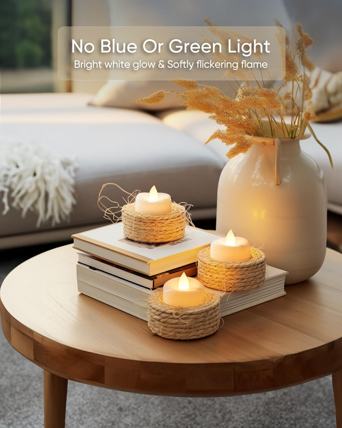 Merrynights CR2032 battery tea light ready to use for long events