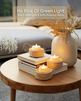 Merrynights Halloween ambiance tea light for festive décor safety