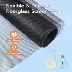 MERUYOO washable window screen durability highlighting easy cleaning and long-term use