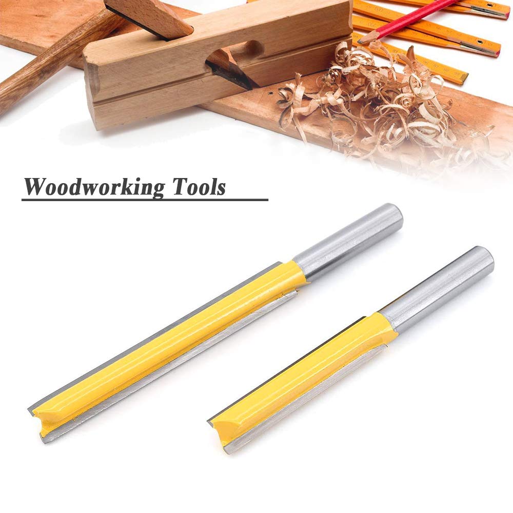 Mesee router bit in use carving dados in wood panels