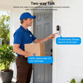 MeshSear two-way audio demonstrates real-time visitor communication