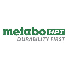 Metabo HPT air hose with brass 6-ball fittings for durable connections in cold weather.