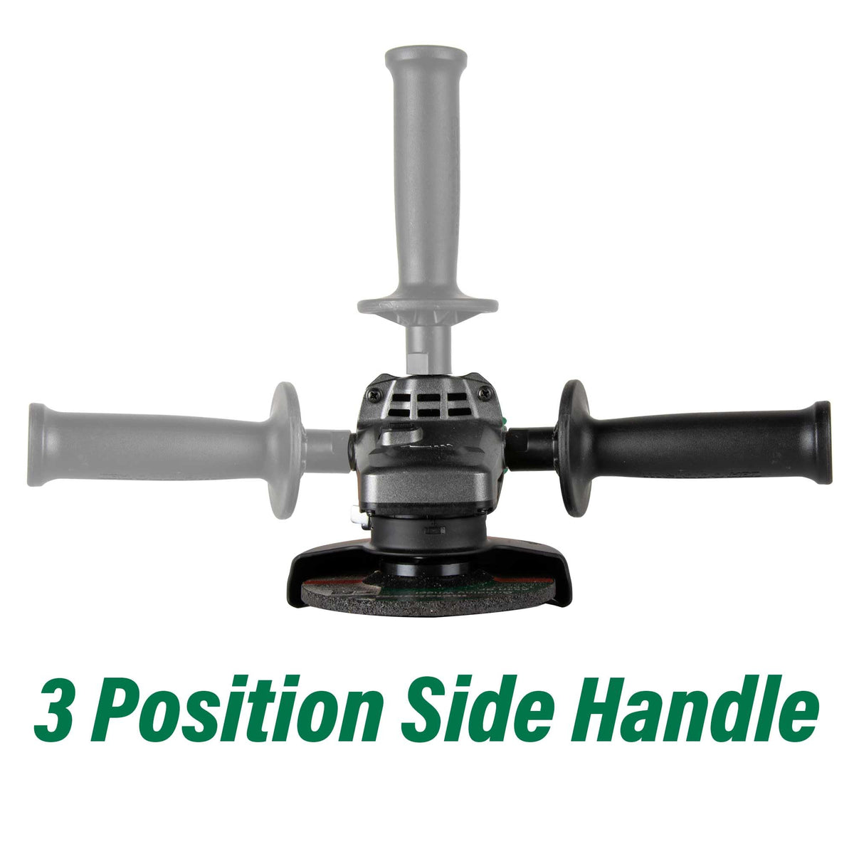 Metabo HPT G12VE2 removable dust filter protects the motor from debris.