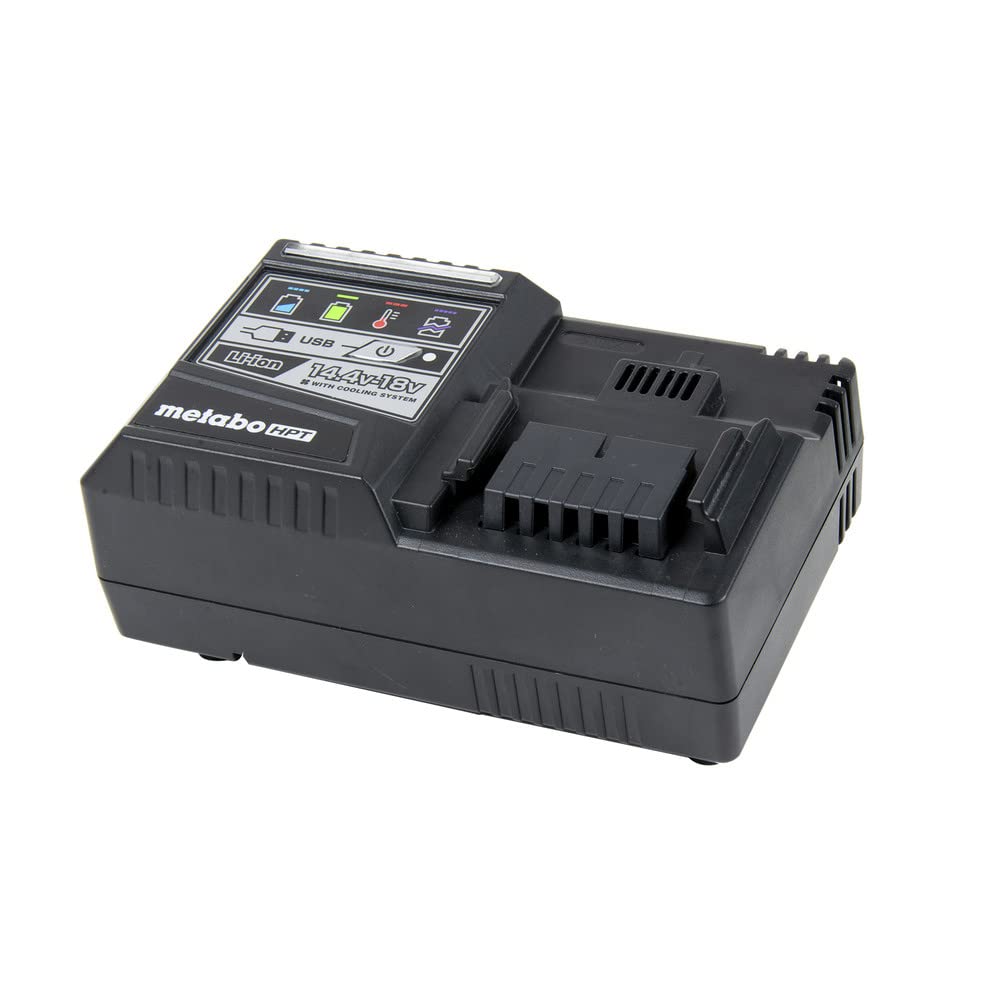 Metabo HPT MultiVolt rapid charger U18isl3M charges quickly for less downtime.