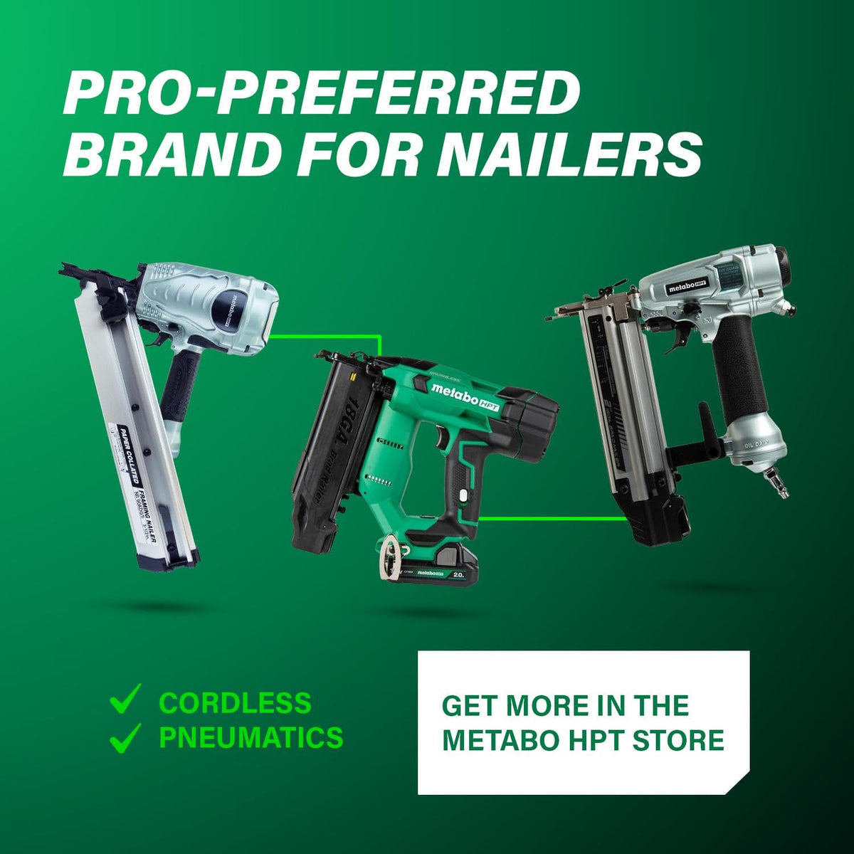 Metabo HPT NR90ADS1 maintenance-friendly design enables easy tool upkeep
