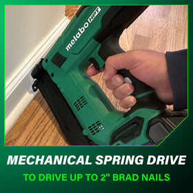 Metabo HPT NT1850DG tool-less depth adjustment for precise driving