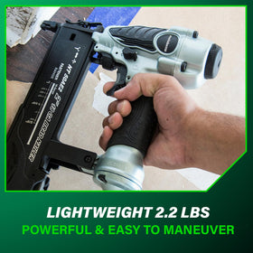 Reload indicator helps avoid empty nail drives