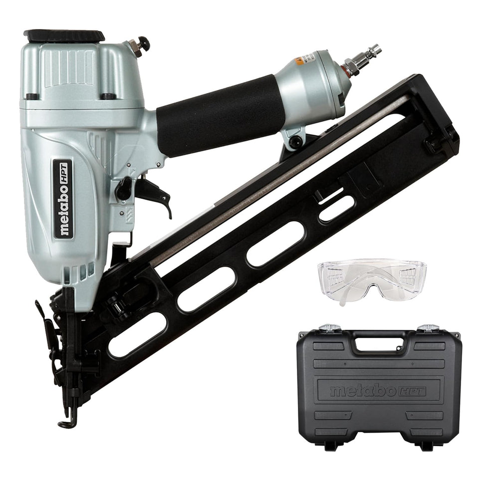Metabo HPT NT65MA4 angled magazine for precise crown molding placement