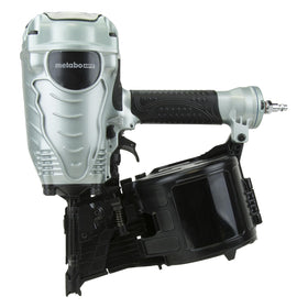 Metabo HPT NV90AG coil framing nailer side view for fast, accurate framing.