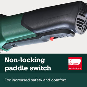 Metabo HPT rotatable gear housing enables left-handed use and flexible angles