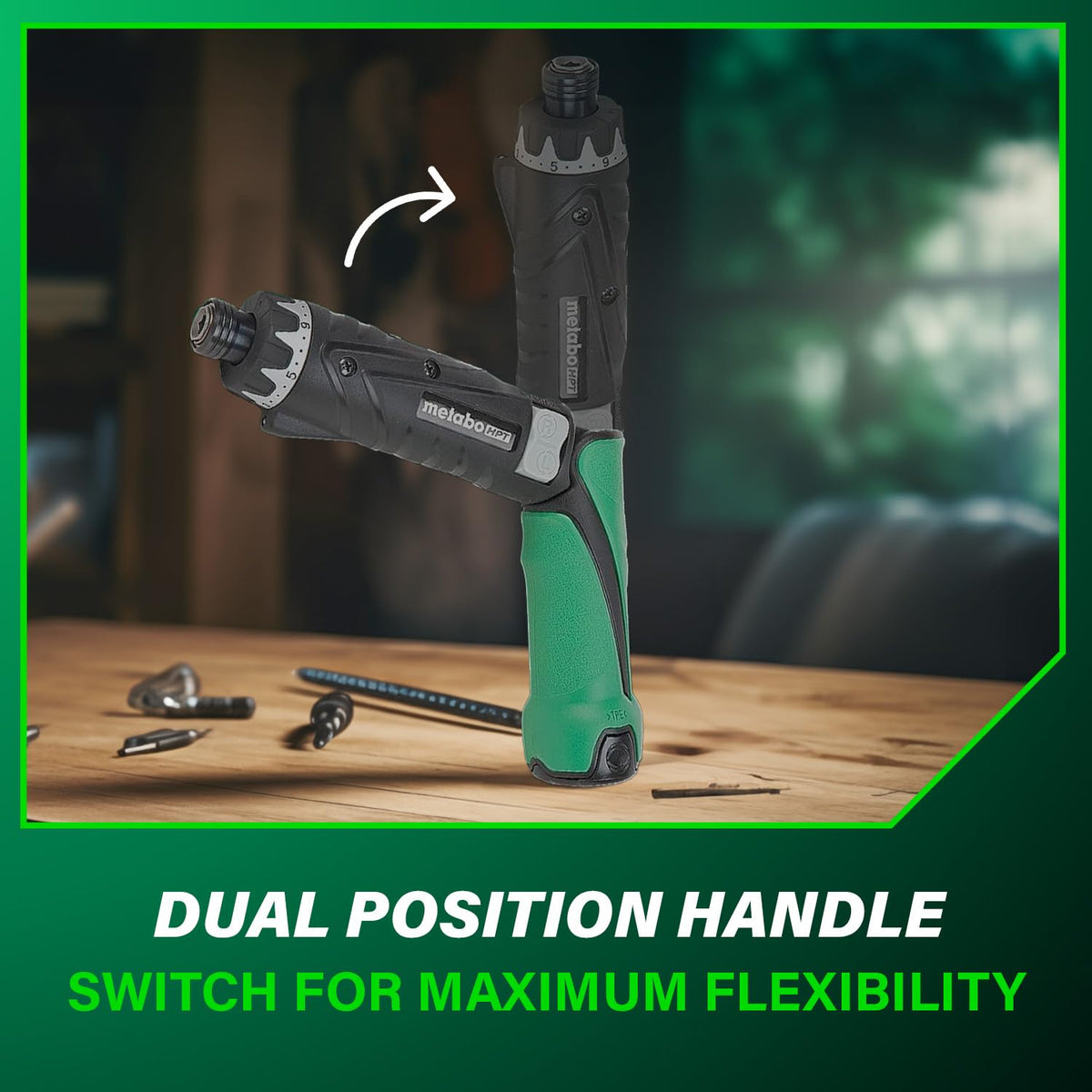 Metabo HPT durable carrying case keeps tools organized on the go